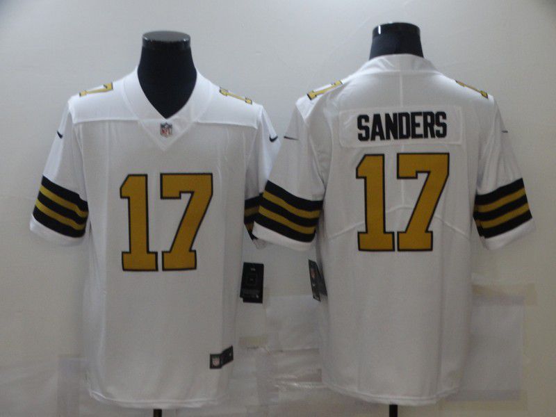 Men New Orleans Saints #17 Sanders White Nike Limited Vapor Untouchable NFL Jerseys->green bay packers->NFL Jersey